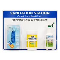 National Marker Plastic Sanitation Station