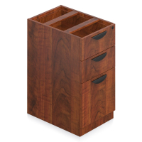 Offices to Go 3-Drawer Box/Box/File Suspended Credenza Pedestal
