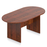 Offices to Go 6 ft Racetrack Conference Table (Shown in Cherry)