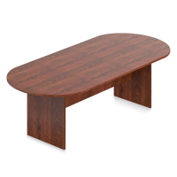 Offices to Go 8 ft Racetrack Conference Table (Shown in Cherry)
