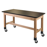NPS 30" H Chemical Resistant Mobile Science Lab Tables