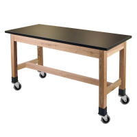 NPS 36" H Mobile Phenolic Science Lab Tables