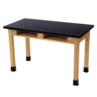 NPS 30" H Book Compartment Phenolic Science Lab Tables