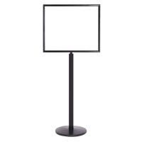 Queue Solutions Horizontal Frame Sign Stands (28" x 22" Model Shown in Black)