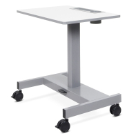 Luxor 28" W x 20" D Pneumatic Sit-Stand Student Desk, 29" - 44" H