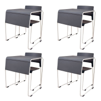 Luxor Stackable Student Desk and Chair, 4-Pack