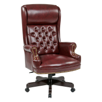 Office Star Deluxe High Back Traditional Executive Chair