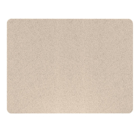 Ghent 6' x 4' Fabric Bulletin Board With Wrapped Edge, Beige