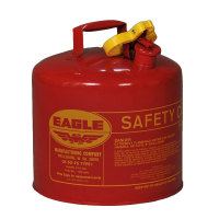 Eagle Type I 5 Gallon Galvanized Steel Metal Safety Can
