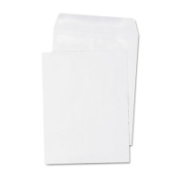 Universal One 9" x 12" Self-Stick #90 Open End Catalog Envelope, White, 100/Box