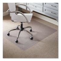 ES Robbins EverLife Low Pile Carpet 46" W x 60" L, Straight Edge Chair Mat 120321
