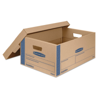 Bankers Box 24" x 15" x 10" SmoothMove Prime Moving & Storage Boxes, Pack of 8