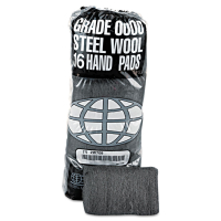 GMT Industrial-Quality Steel Wool Hand Pad, Super Fine, Pack of 192
