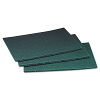 Scotch-Brite PROFESSIONAL 9" L x 6" W Commercial Scour Pad, Green, Pack of 60