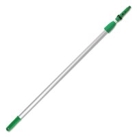 Unger 4' Opti-Loc Aluminum Extension Pole, Green/Silver