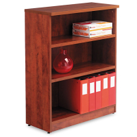 Alera Valencia VA634432 3-Shelf Laminate Bookcase (Shown in Medium Cherry)