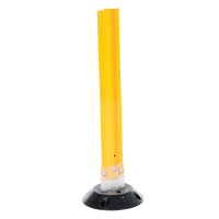 Vestil 24" H Surface Mounted Flexible Traffic Delineator Posts (Shown in Yellow)
