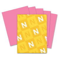 Neenah Paper 8-1/2" x 11", 65lb, 250-Sheets, Plasma Pink Card Stock