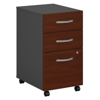 Bush Business Furniture Series C 3-Drawer Box/Box/File Mobile Pedestal