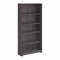 Bush Furniture Cabot Tall 5-Shelf Bookcase