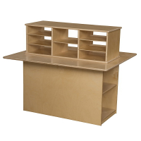 Wood Designs Double Sided Junior Writing Center