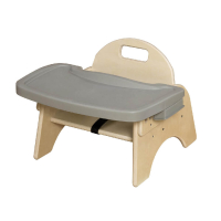 Wood Designs Woodie Seat With Adjustable Tray, 5" Height