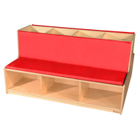 Wood Designs Double Sided Elementary School Classroom Reading Bench