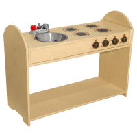 Wood Designs Open Spaces Kitchen Dramatic Play Set