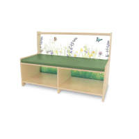 Whitney Brothers Nature View Straight Sofa