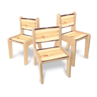 Whitney Brothers Nature View Live Edge Student Chair
