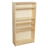 Wood Designs Contender 60" H Adjustable Shelf Bookcase, RTA