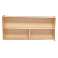 Wood Designs Classroom Mobile 3-Shelf Storage, Birch, 48" W x 15" D