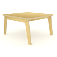 Whitney Brothers 35" D Square Tables, Maple