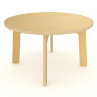 Whitney Brothers 35" D Round Tables, Maple