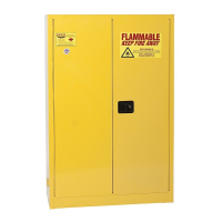 Eagle 60 Gal Self-Closing Combustibles Storage Cabinet