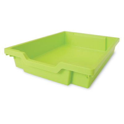 Whitney Brothers F1 Gratnell Plastic Tray, Lime Green