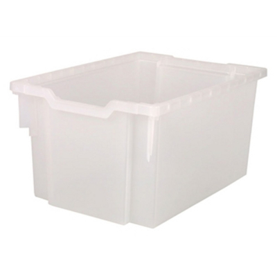 Whitney Brothers F3 Gratnell Plastic Tray, Translucent