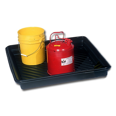 Ultratech 1034 Ultra-Utility 24" W x 36" L Spill Containment Tray, 18 Gallons (example of application)