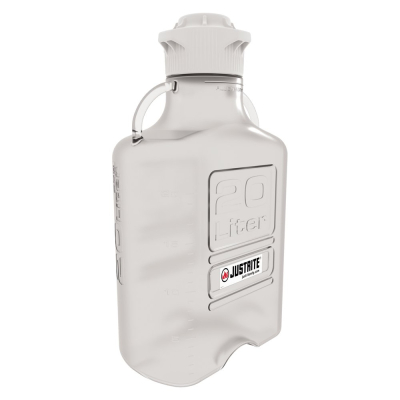 Justrite Copolyester Carboys (5.3 Gal. Model Shown)