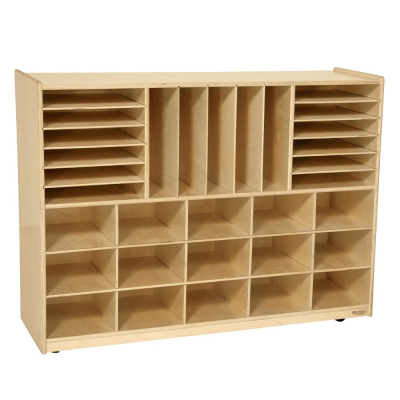 Wood Designs Childrens Classroom Multi-Storage Unit