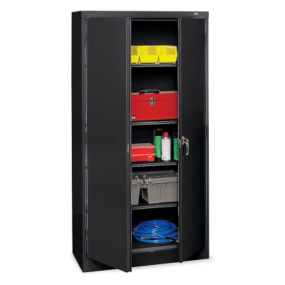 Tennsco 1480 Standard Storage Cabinet (shown in black)