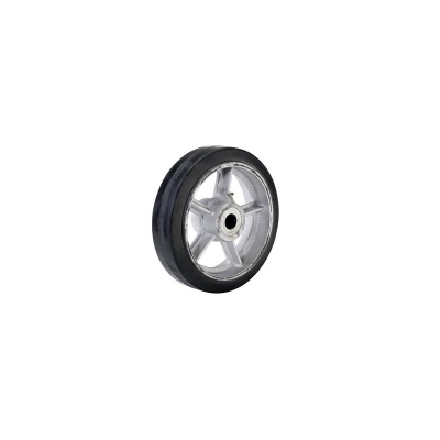 Wesco 150596 Cast Iron Center Moldon Rubber Wheel Replacement Caster