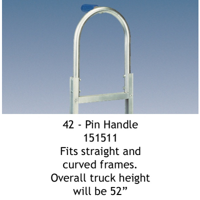 Wesco 42 Pin Handle fits Straight and Curved Frames