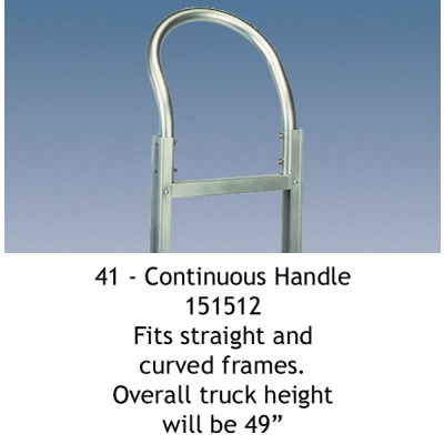 Wesco 41 Continuous Handle fits Straight and Curved Frames