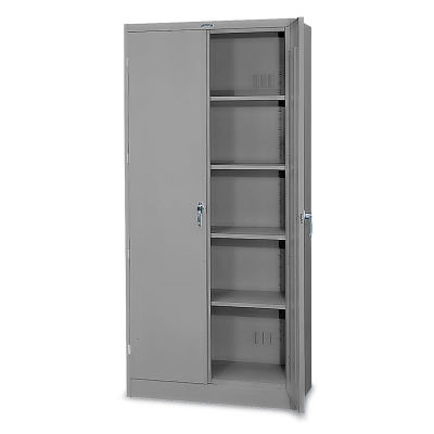 Tennsco 1870 Deluxe Storage Cabinet (Shown in Medium Grey)