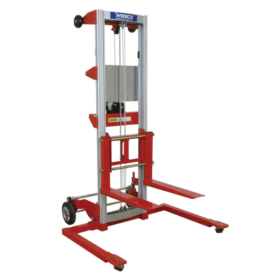 Wesco Adjustable Straddle Hand Winch Lift Truck
