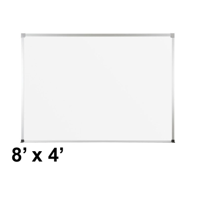 Best-Rite 2H2NH ABC Trim 8 ft. x 4 ft. Porcelain Magnetic Whiteboard