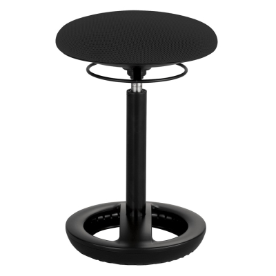 Safco Twixt Desk-Height Active Seating Stool (Shown in Black)