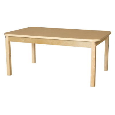 Wood Designs 60" W x 36" D High Pressure Laminate Elementary School Table
