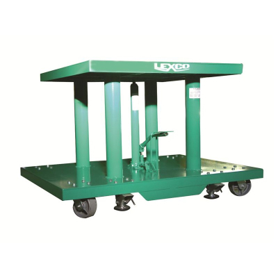 Lexco HT-3424-24 22-36" Height 2000 lb Load 30" x 48" Hydraulic Lift Table